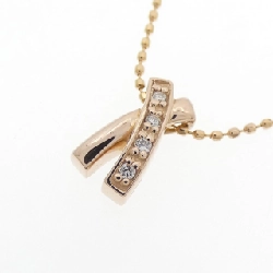 K18PG Dây chuyền kim cương 0.03CT - Hàng hiệu Chính hãng 860250