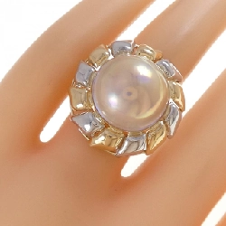 Nhẫn Mabe Pearl K18YG/PT900 - Hàng hiệu Chính hãng 853551