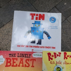 Combo 3 quyển Robot Rumpus, Tin và The lonely Beast 534558
