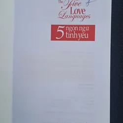 5 ngôn ngữ tình yêu - Gary Chapman 731555