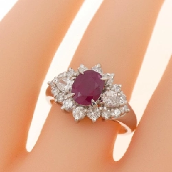 Nhẫn Ruby PT900 1.10CT 671874