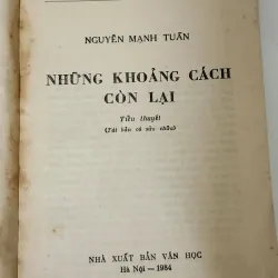 Tiểu thuyết những khoảng cách còn lại của nhà văn Nguyễn Mạnh Tuấn 703945