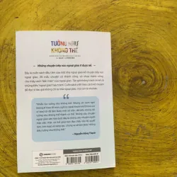 TƯỞNG NHƯ KHÔNG THỂ - NGUYỄN HỒNG THẠCH  937364