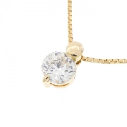 K18YG Solitaire Dây chuyền kim cương 1.009CT - Hàng hiệu Authentic 866594