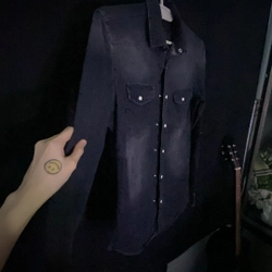 Áo sơ mi jean nam 446407