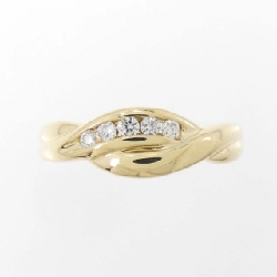 Nhẫn kim cương K18YG 0.10CT 673476