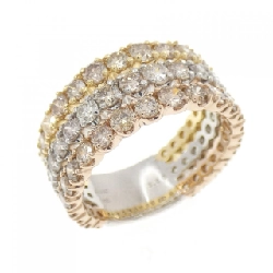 Nhẫn kim cương PT950/K18YG/K18PG 3.00CT