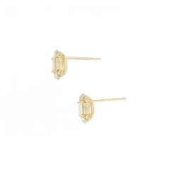 Bông tai kim cương K18YG 0.40CT - Hàng hiệu chính hãng 872242