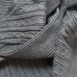 Áo len nữ tay dài màu xám MỚI 95% 1029467