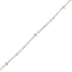 585YG/585PG Vòng tay đan chéo - Hàng hiệu Authentic