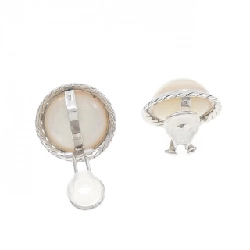 K14WG Mabe Pearl Earrings - Hàng hiệu Authentic 870061