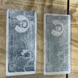 5 đồng dân quân VNDCCH 1948-giấy rơm