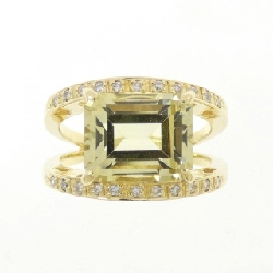 Nhẫn Quarz K18YG - Hàng hiệu Chính hãng 853314