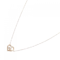 4゜C Heart × Flower Diamond Necklace - Hàng hiệu Authentic 845106