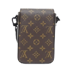 Túi đeo vai Louis Vuitton Monogram Macassar S-Lock Vertical Wearable Wallet M81522 612199
