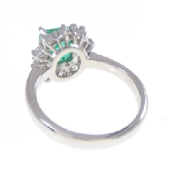 Nhẫn Emerald PT900 1.11CT - Hàng hiệu Chính hãng 852207