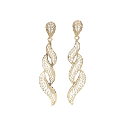 Bông tai 18KYG - Hàng hiệu Chính hãng