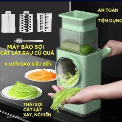 🍒 🌽 🍉 MÁY BÀO SỢI LÁT RAU CỦ QUAY TAY 🌽  
 57686