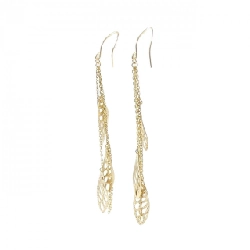 K18YG Bông tai - Hàng hiệu Chính hãng 870996