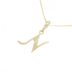 K18YG Chữ cái N Dây chuyền - Hàng hiệu Chính hãng 858445