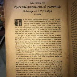 Hạnh các thánh tháng sáu  1031944