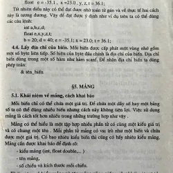 KỸ THUẬT LẬP TRÌNH C CƠ SỞ VÀ NÂNG CAO 760785