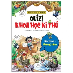 Quiz! Khoa Học Kì Thú - Sa Mạc - Rừng Rậm - Oh Soo Jin, Ha Jong Joon (Mới 100%) Kiến thức bách khoa, NXB Kim Đồng - SÁCH ĐẠI HỌC