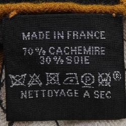 HERMES LETTRES EQUESTRES H244039S Khăn choàng - Hàng hiệu Authentic 833441