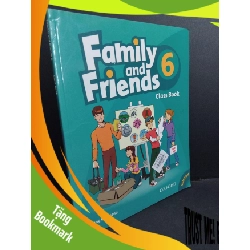 (TẶNG BOOKMARK) Family and friends 6 Class Book (kèm CD) mới 90% bẩn bìa, ố nhẹ RBK2811 Jenny Quintana HỌC NGOẠI NGỮ