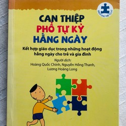 Sách Can thiệp phổ tự kỷ hàng ngày còn mới 98%