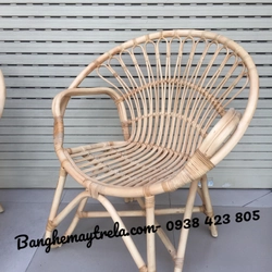 Ghế mây đơn nhỏ đuôi công 454730