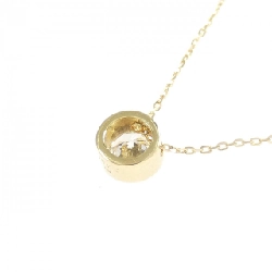 K18YG Solitaire Dây chuyền kim cương 0.405CT - Hàng hiệu Chính hãng 861403