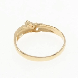 Nhẫn kim cương ba viên K18YG 0.03CT - Hàng hiệu Authentic 852266