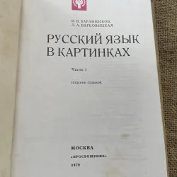 И.В. БАРАННИКОВ, Л.А. ВАРКОВИЦКАЯ  Русский язык в картинках - tiếng Nga bằng hình ảnh 791616