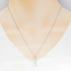 K18WG Dây chuyền kim cương 0.53CT - Hàng hiệu Authentic 863400