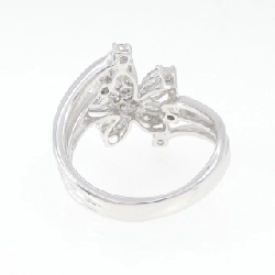 Nhẫn kim cương hoa K18WG 0.90CT 670561