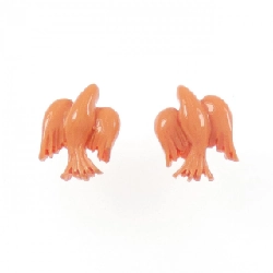 K18YG Nhựa Bông Tai - Hàng hiệu Chính hãng