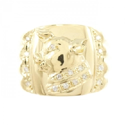 Nhẫn kim cương K18YG 0.10CT - Hàng hiệu Chính hãng 847017