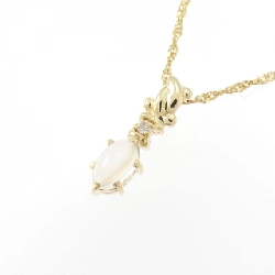 K18YG Dây chuyền đá mặt trăng - Hàng hiệu Authentic 857846