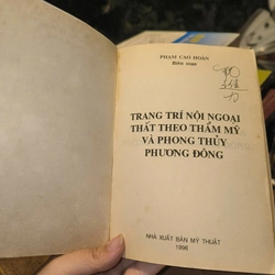 Trang trí nội ngoại thất theo thẩm mỹ và phong thuỷ phương Đông - Phạm Cao Hoàn 363757