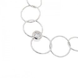 K18WG Dây chuyền kim cương 0.06CT - Hàng hiệu Chính hãng 865040