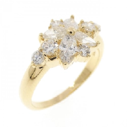 Nhẫn kim cương K18YG 1.00CT