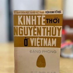 KINH TẾ THỜI NGUYÊN THỦY Ở VIỆT NAM - ĐẶNG PHONG