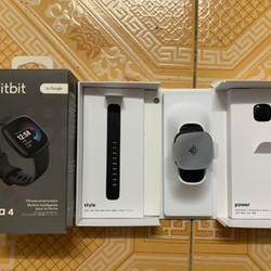 Fitbit versa 4 Like New 99% mang chưa tới 3 lần. Hàng mua bên Cana