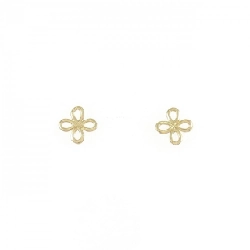 K18YG Bông tai - Hàng hiệu Authentic