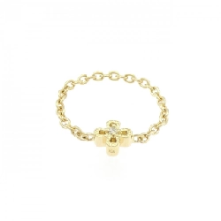 Nhẫn hồng ngọc kim cương K18YG 0.01CT - Hàng hiệu Authentic