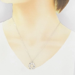 K18WG Hoa Kim Cương Dây Chuyền 0.25CT - Hàng hiệu Chính hãng 860262