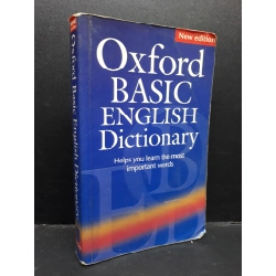 Oxford Basic English Dictionary mới 70% tróc bìa, tróc gáy, bẩn bài, ố nhẹ HCM1410 Oxford HỌC NGOẠI NGỮ