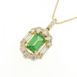 Dây chuyền Garnet K18YG 0.64CT - Hàng hiệu Chính hãng 858609