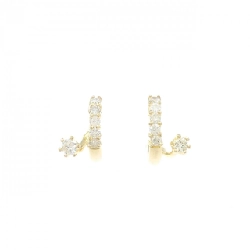 K18YG Bông tai kim cương 0.40CT - Hàng hiệu Chính hãng